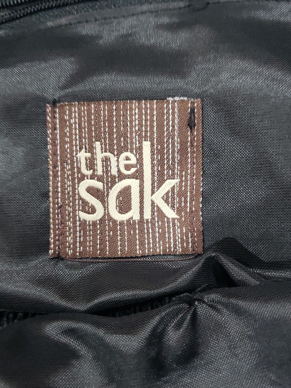 The Sak Multicolor Crochet Crossbody Bag - Black Trim - Picture 6 of 15